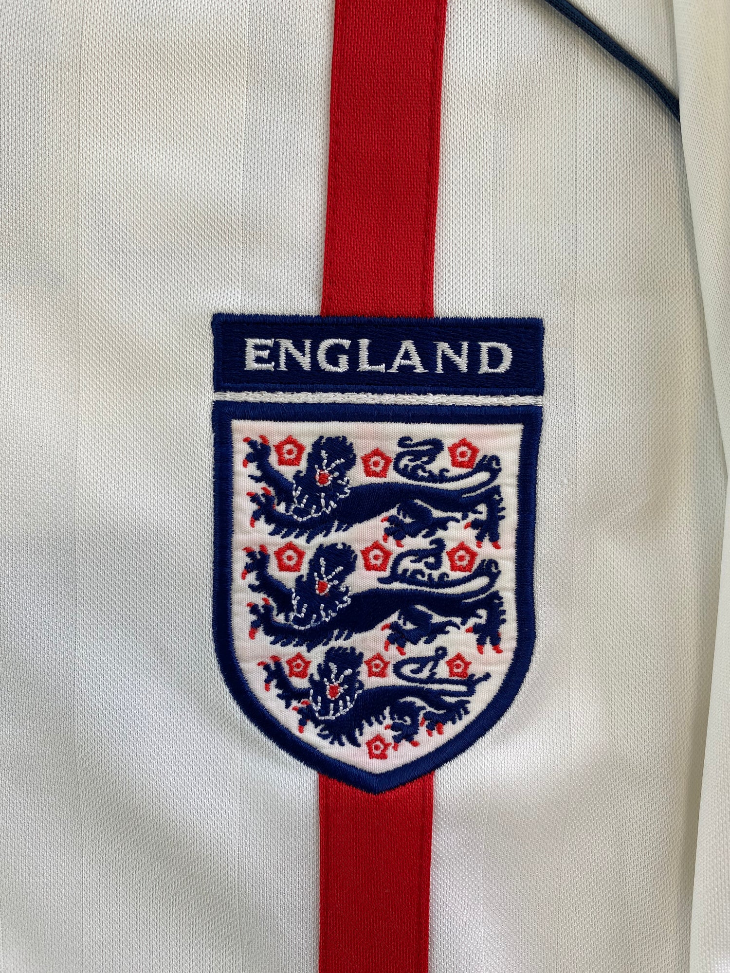 David Beckham England 01/03 hjemmebanetrøje - XXL