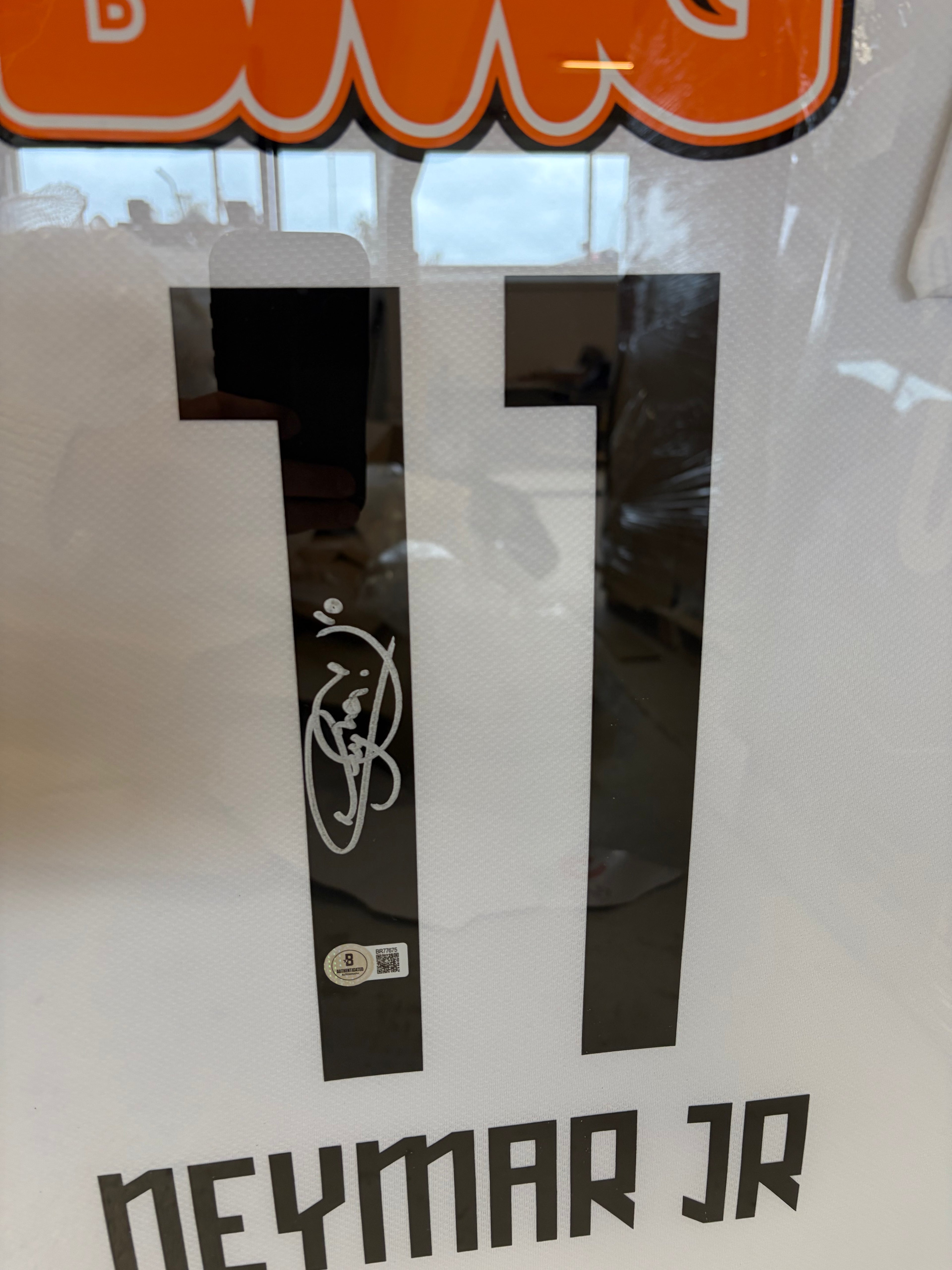 Neymar Santos 11/12 SIGNED