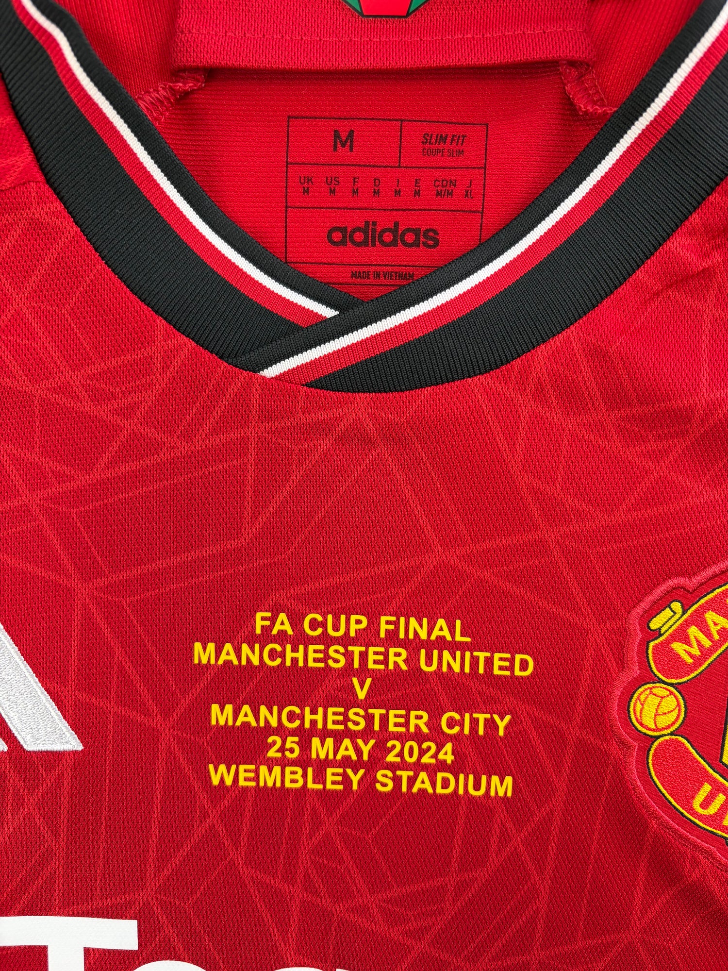 Rasmus Højlund Manchester United 23/24 FINALPRINT - M