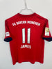James Rodriguez Bayern München Heimtrikot 18/19 - 11/12 Jahre