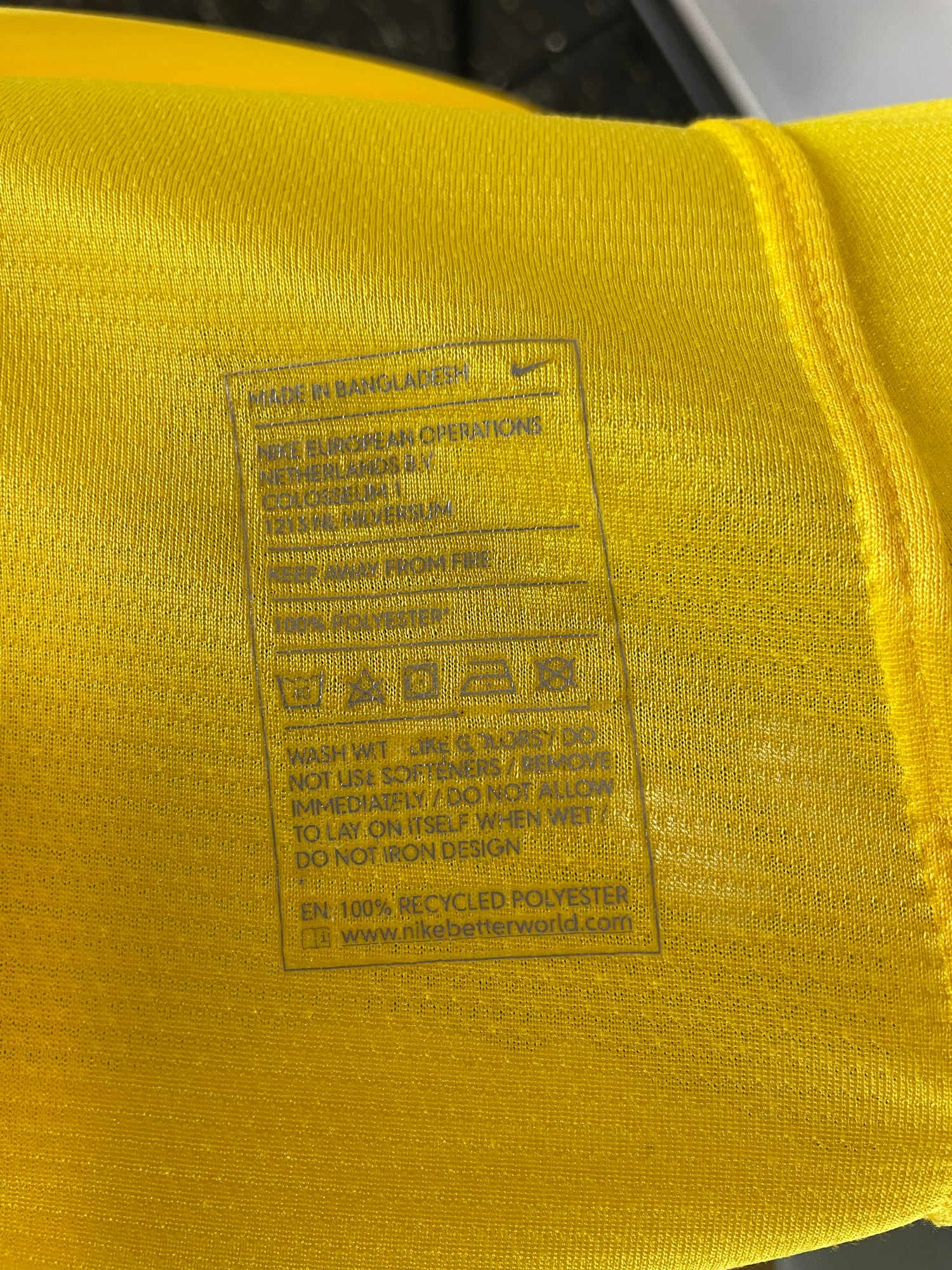 Nicklas Bendtner Arsenal Auswärtstrikot 13/14, getragen, Premier League, Größe XL