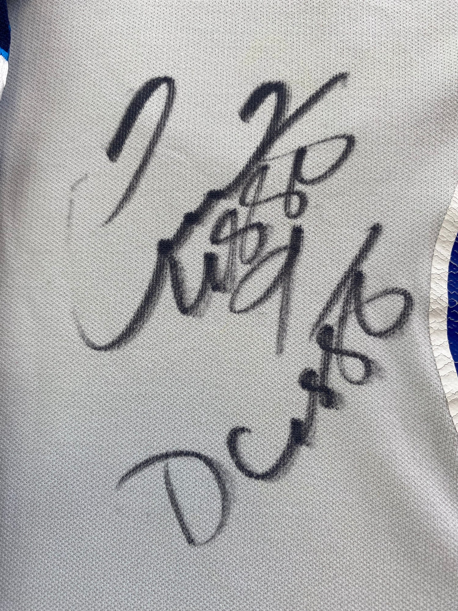 Djibril Cissé Auxerre 02/03 SIGNED - XL