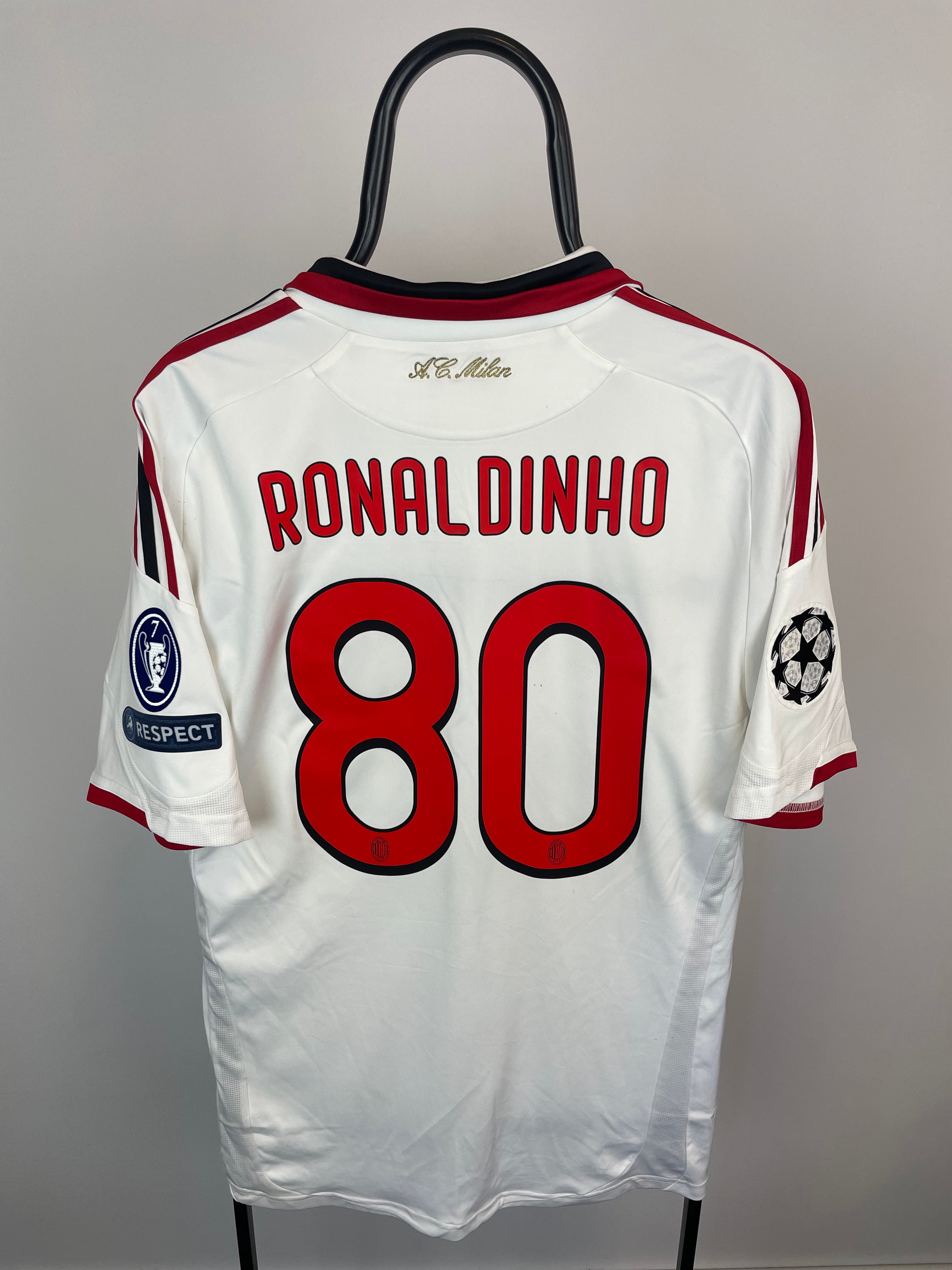 Ronaldinho AC Milan 09/10 udebanetrøje - XL