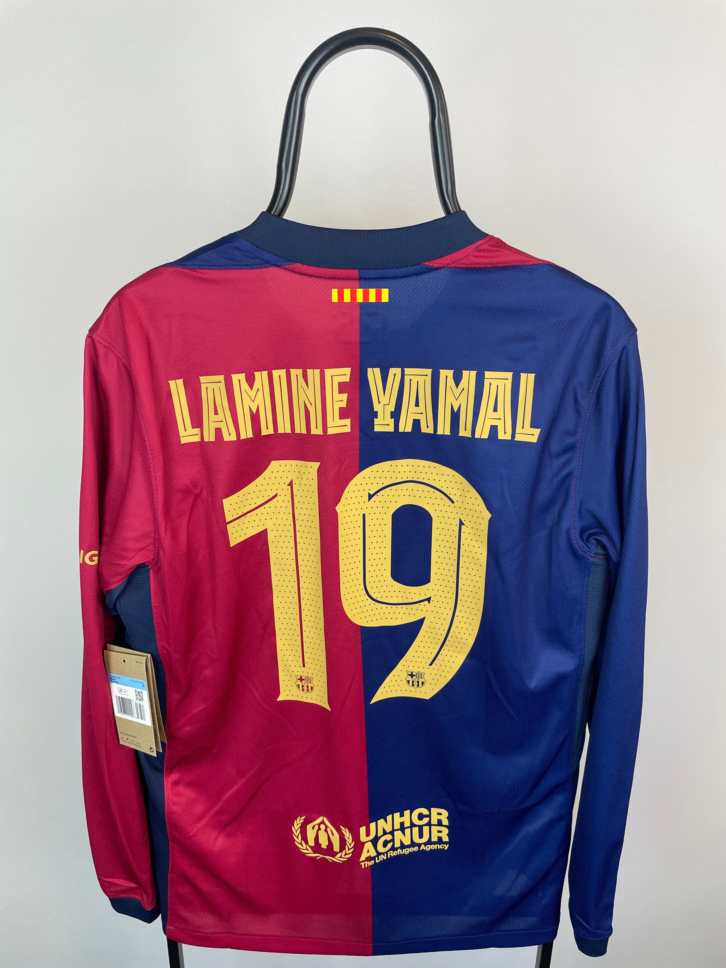Lamine Yamal FC Barcelona 24/25 Langarm-Heimtrikot - M