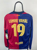 Lamine Yamal FC Barcelona 24/25 Langarm-Heimtrikot - M