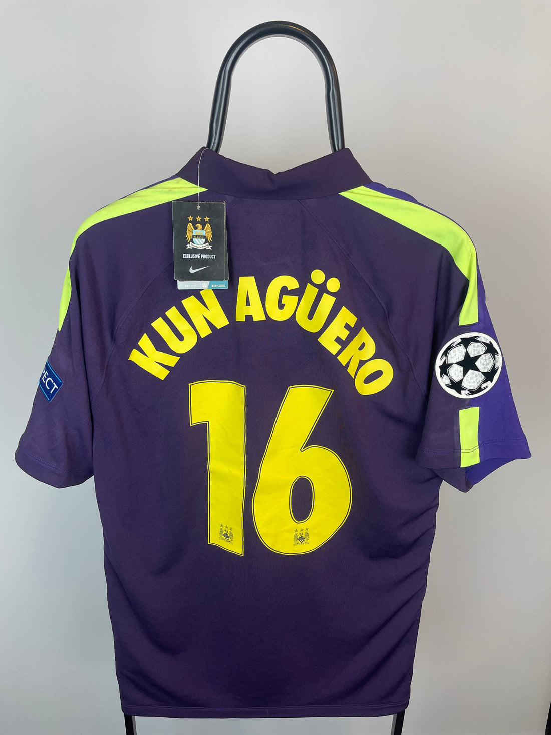 Sergio Agüero Manchester City 14/15 3. Trikot – L