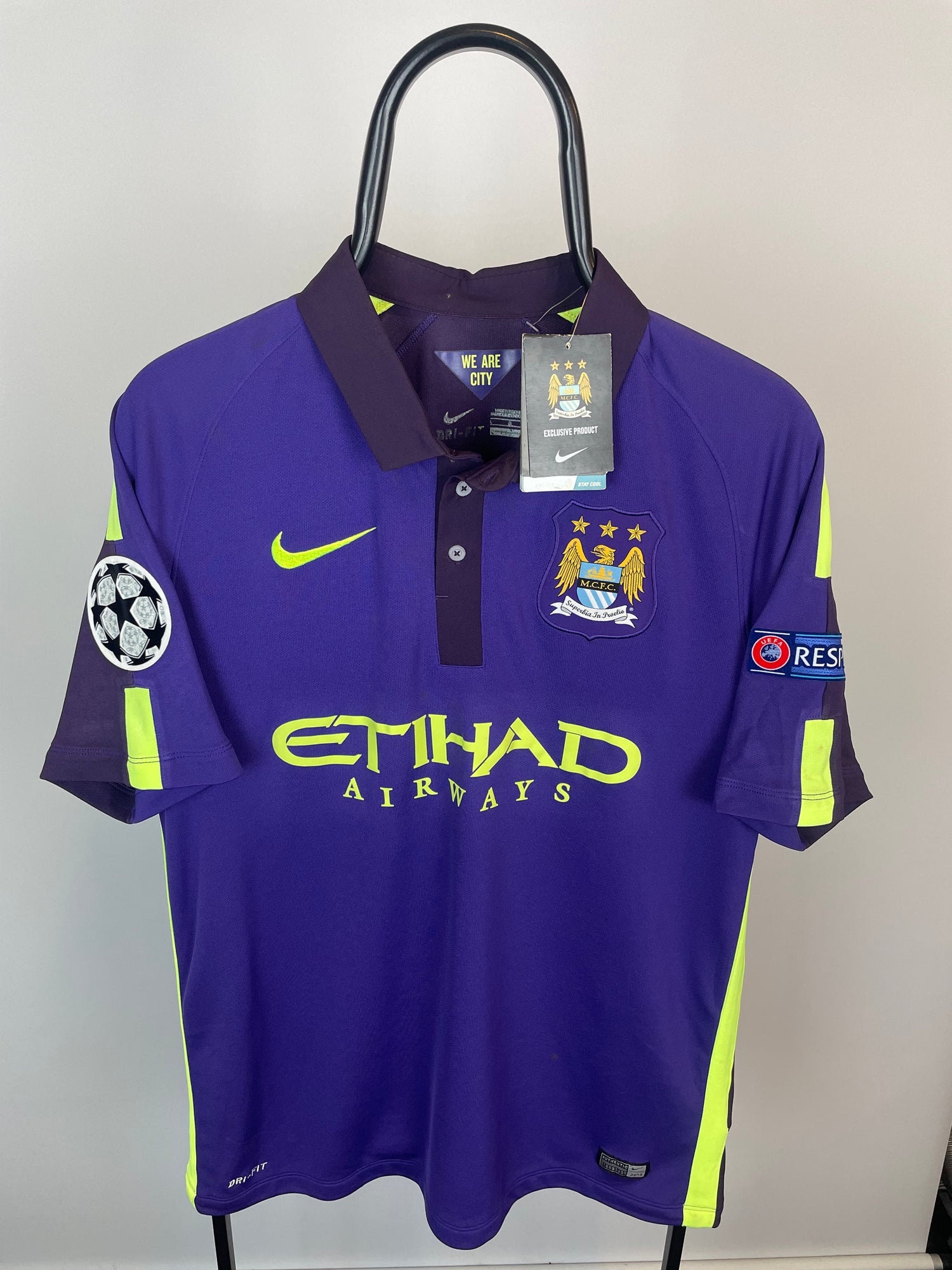 Sergio Agüero Manchester City 14/15 3. Trikot – L