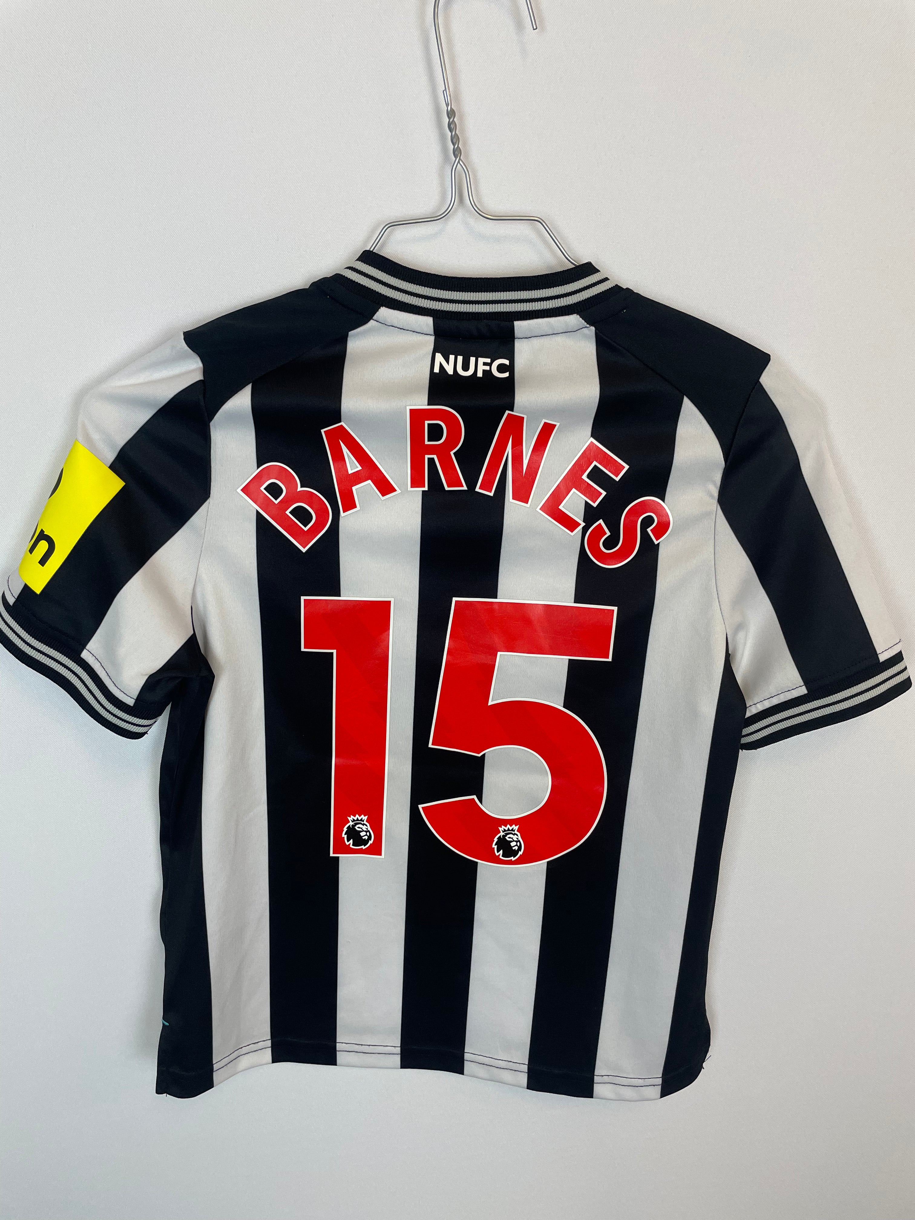 Harvey Barnes Newcastle United 23/24 hjemmebanetrøje - 9/10 år