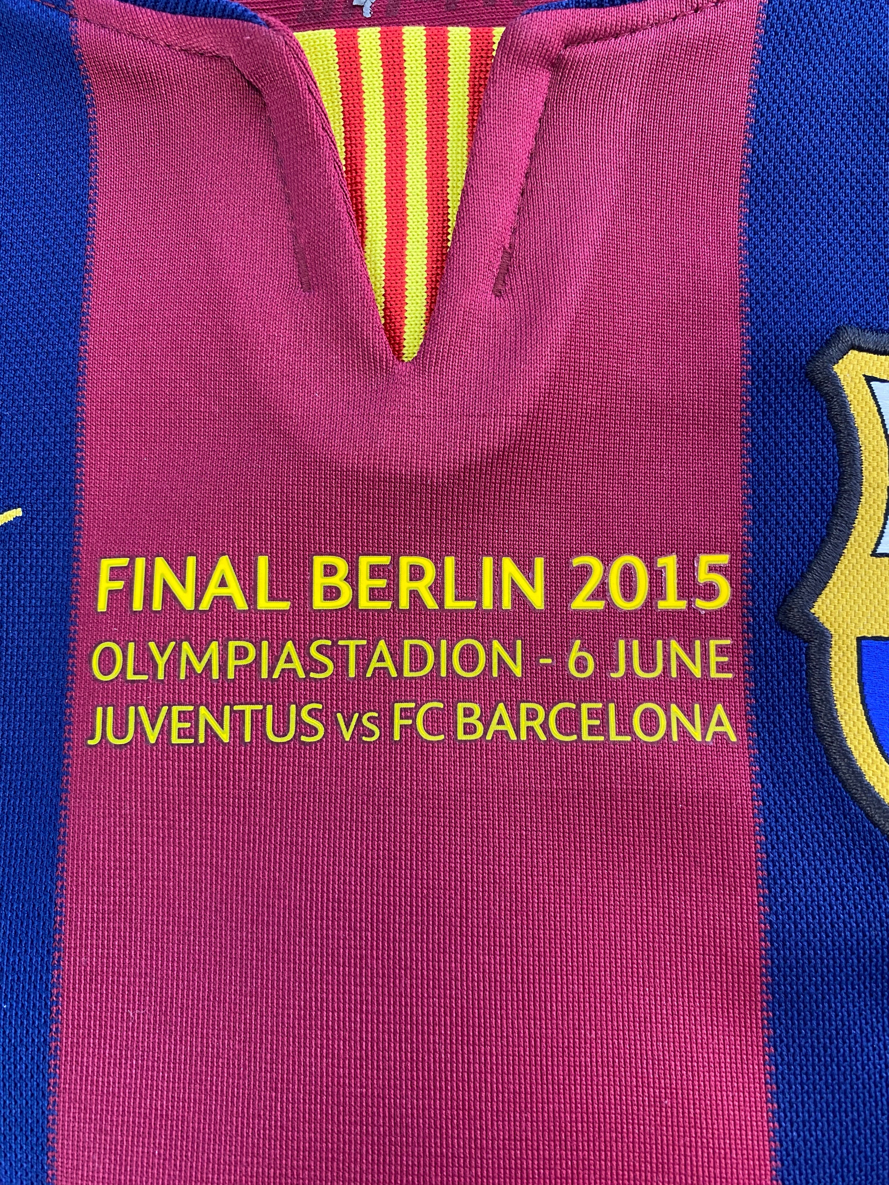 Lionel Messi FC Barcelona 14/15 FINALPRINT - L