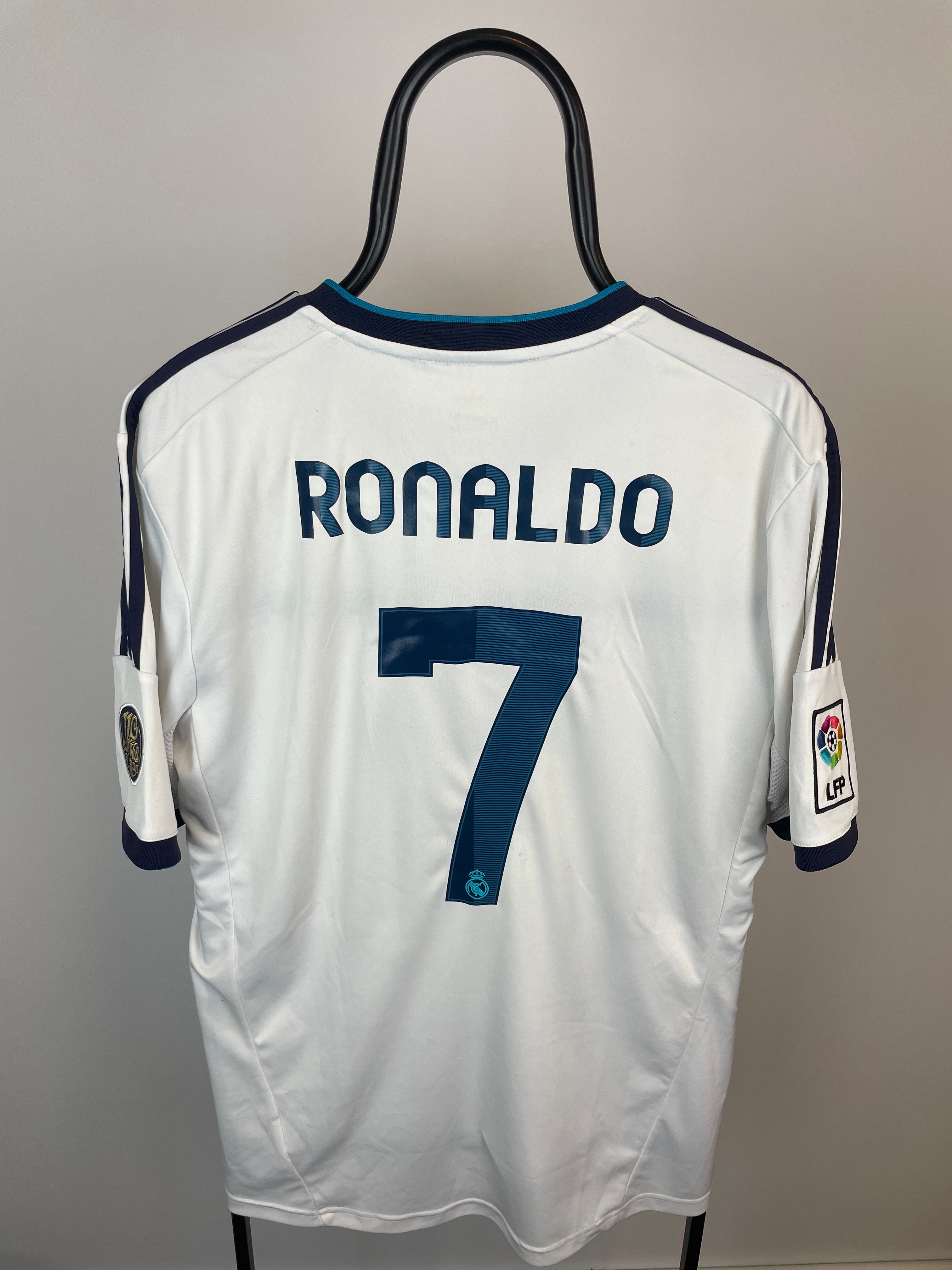 Cristiano Ronaldo Real Madrid 12/13 hjemembanetrøje - XL