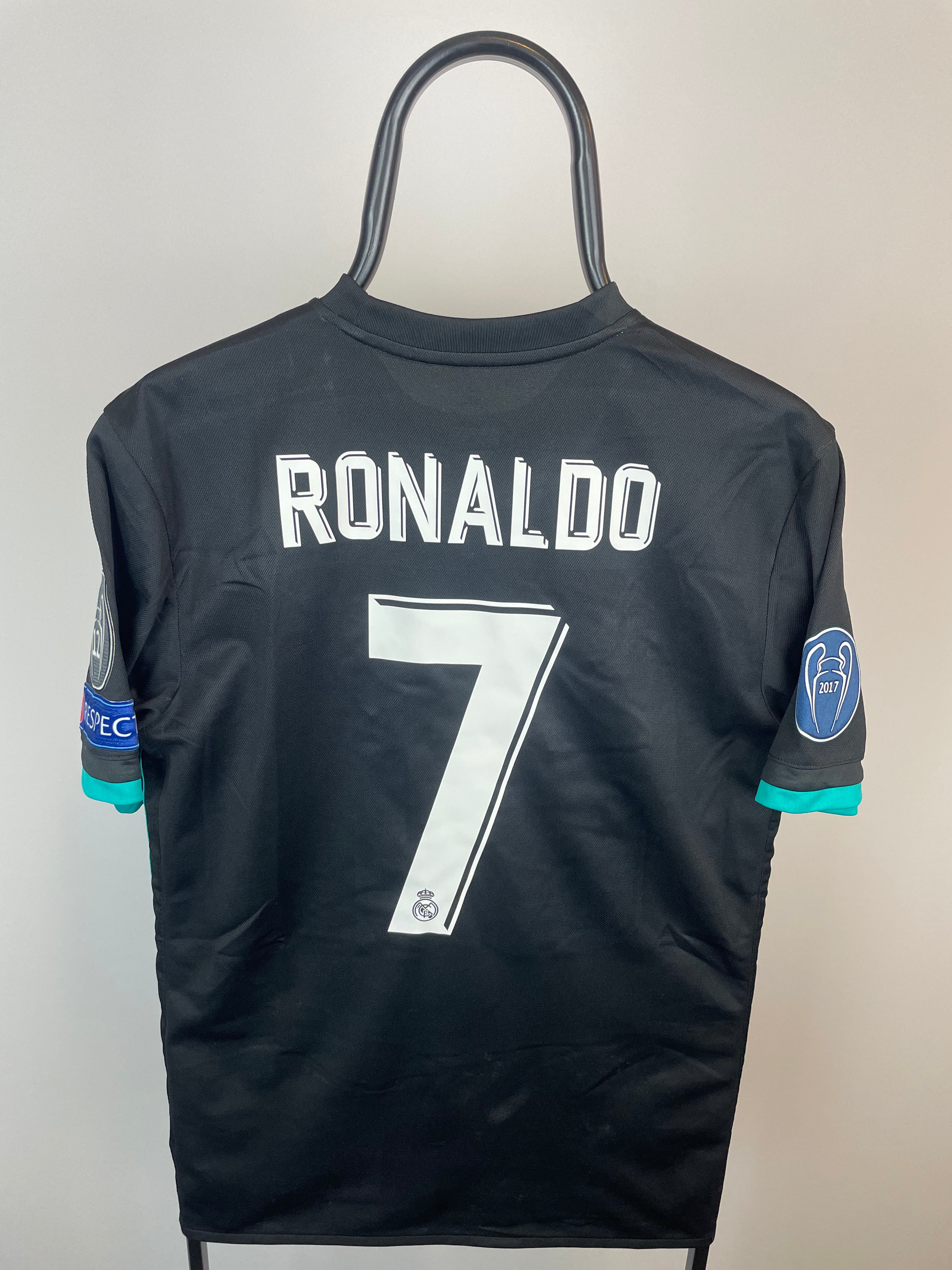 Cristiano Ronaldo Real Madrid 17/18 udebanetrøje - M
