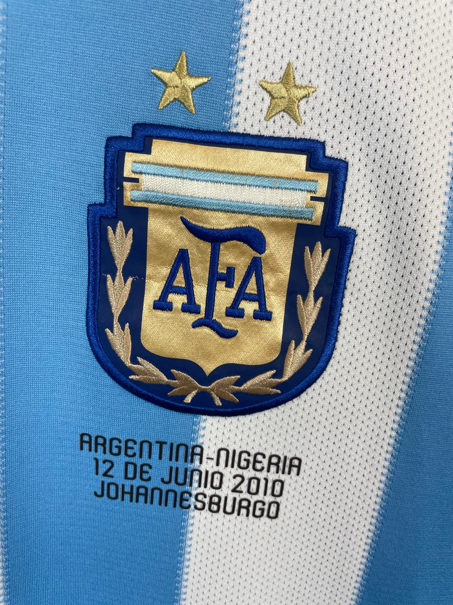 Lionel Messi Argentinien 10/11 Heimtrikot – Spieldetails – M