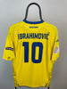 Zlatan Ibrahimovic Schweden Heimtrikot 08/10 - L