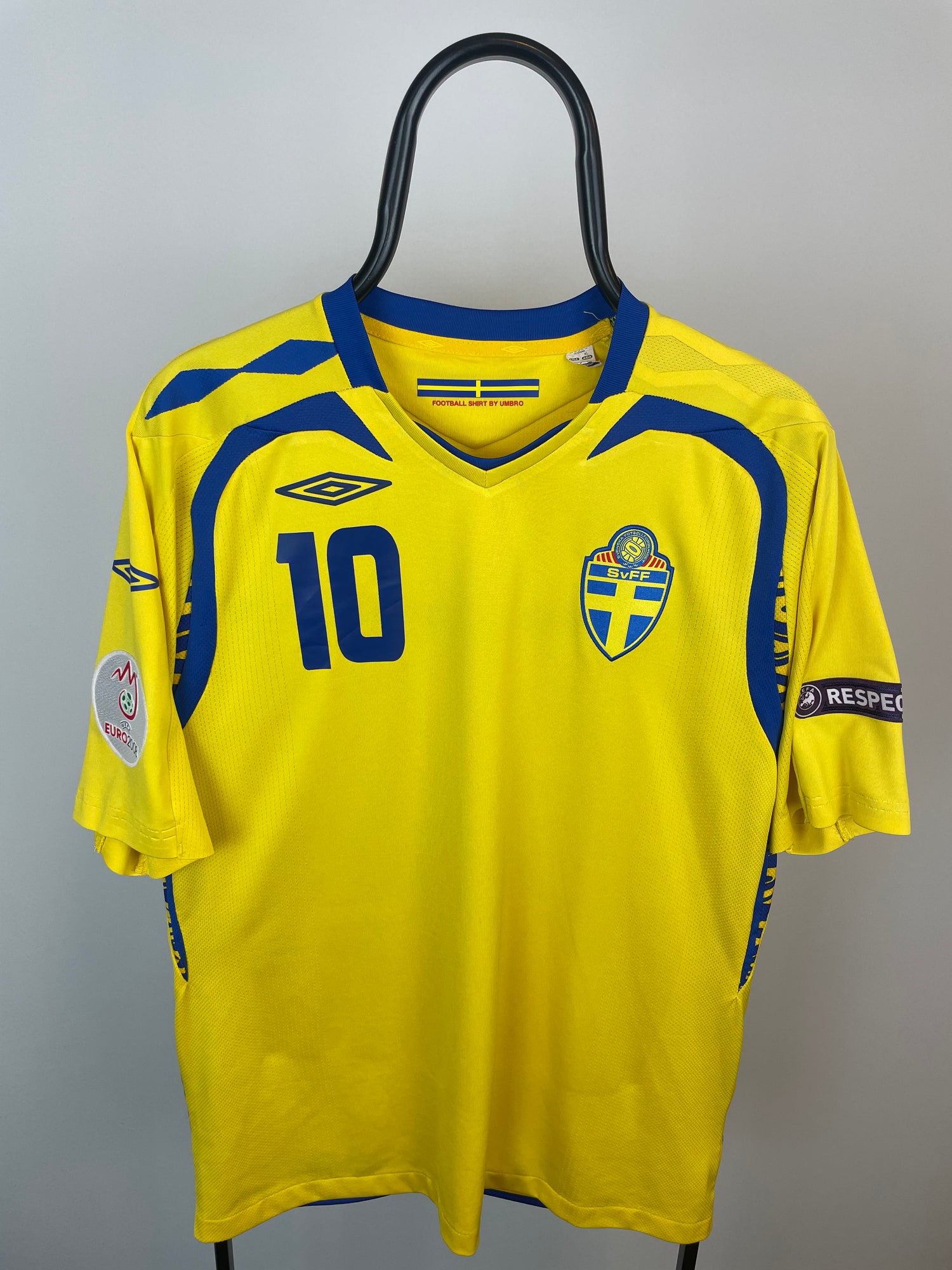 Zlatan Ibrahimovic Schweden Heimtrikot 08/10 - L