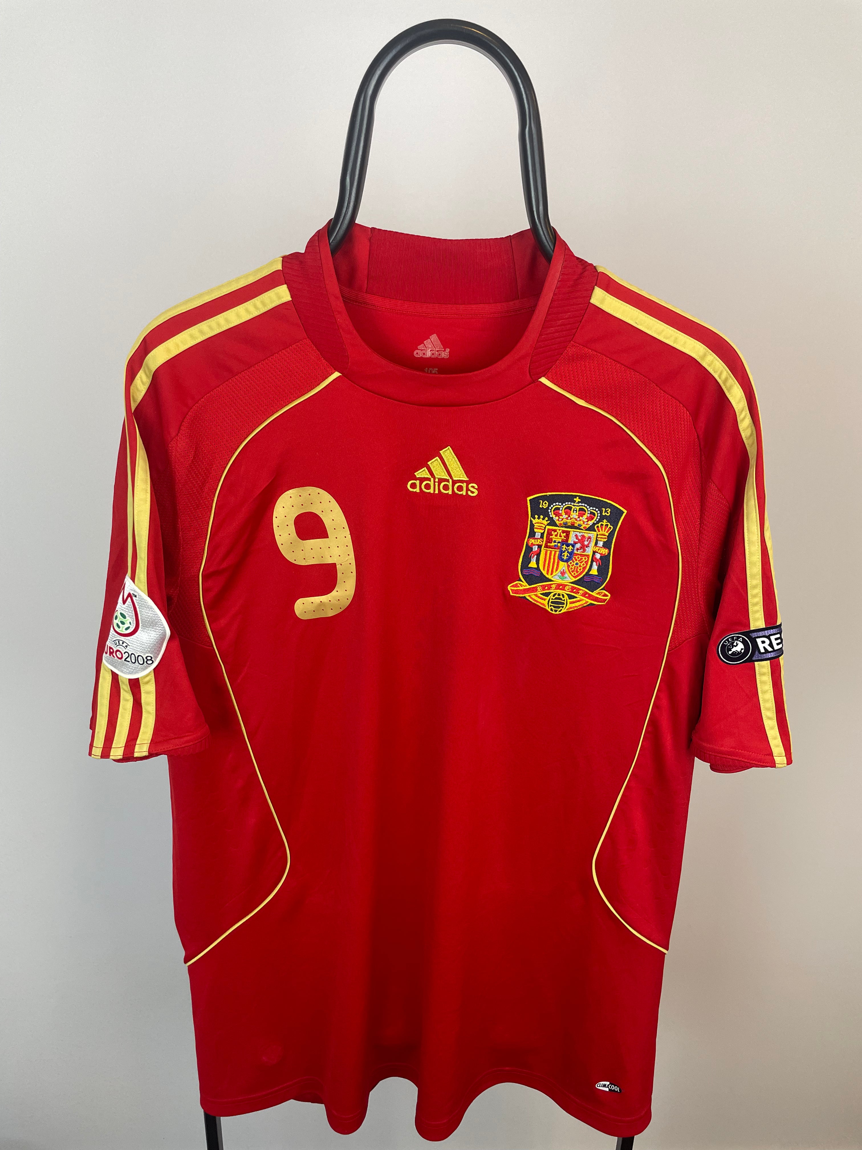 Fernando Torres Spanien 08/10 Heimtrikot - L