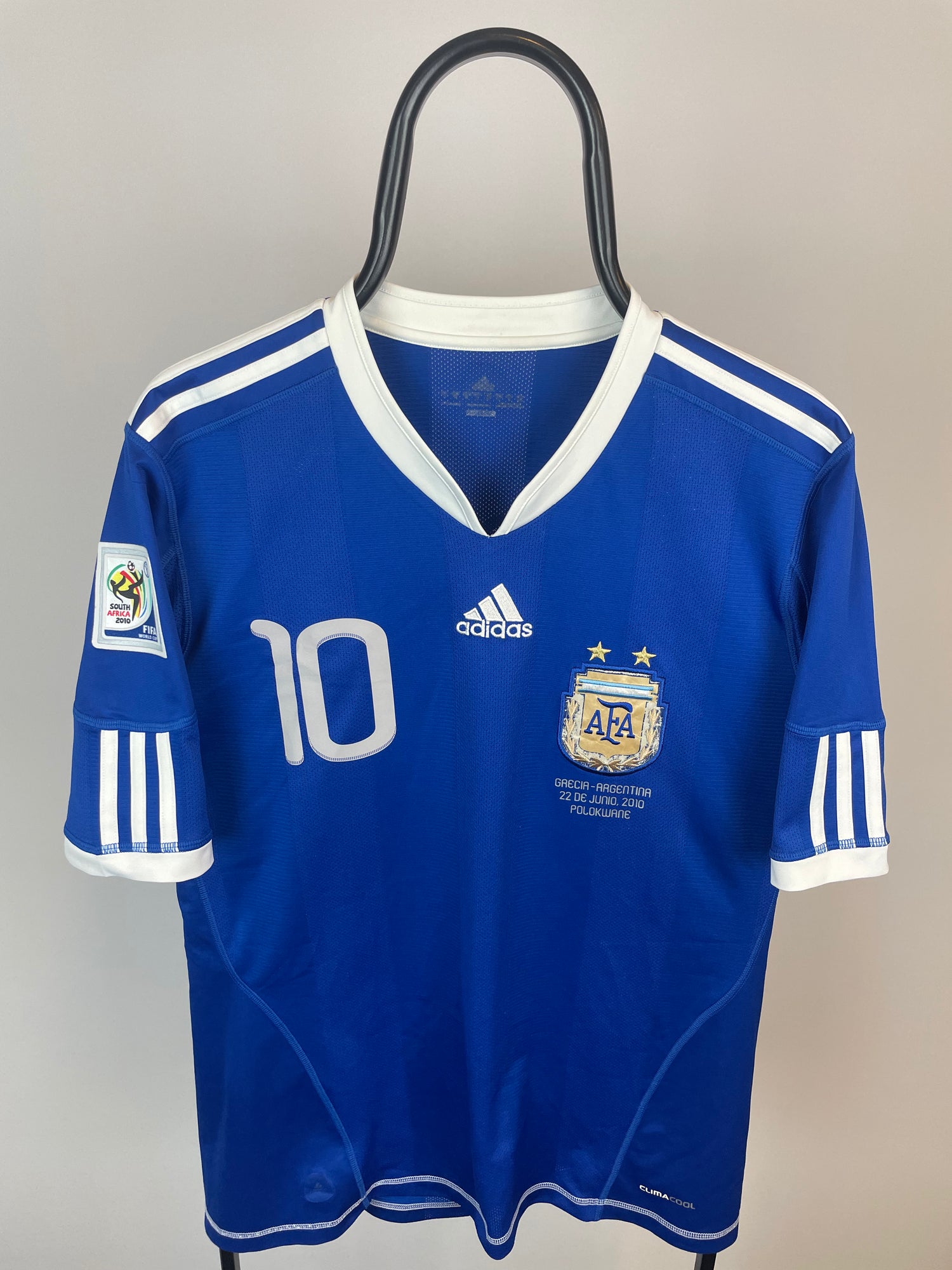 Lionel Messi Argentinien 09/11 Auswärtstrikot – Spieldetails – M