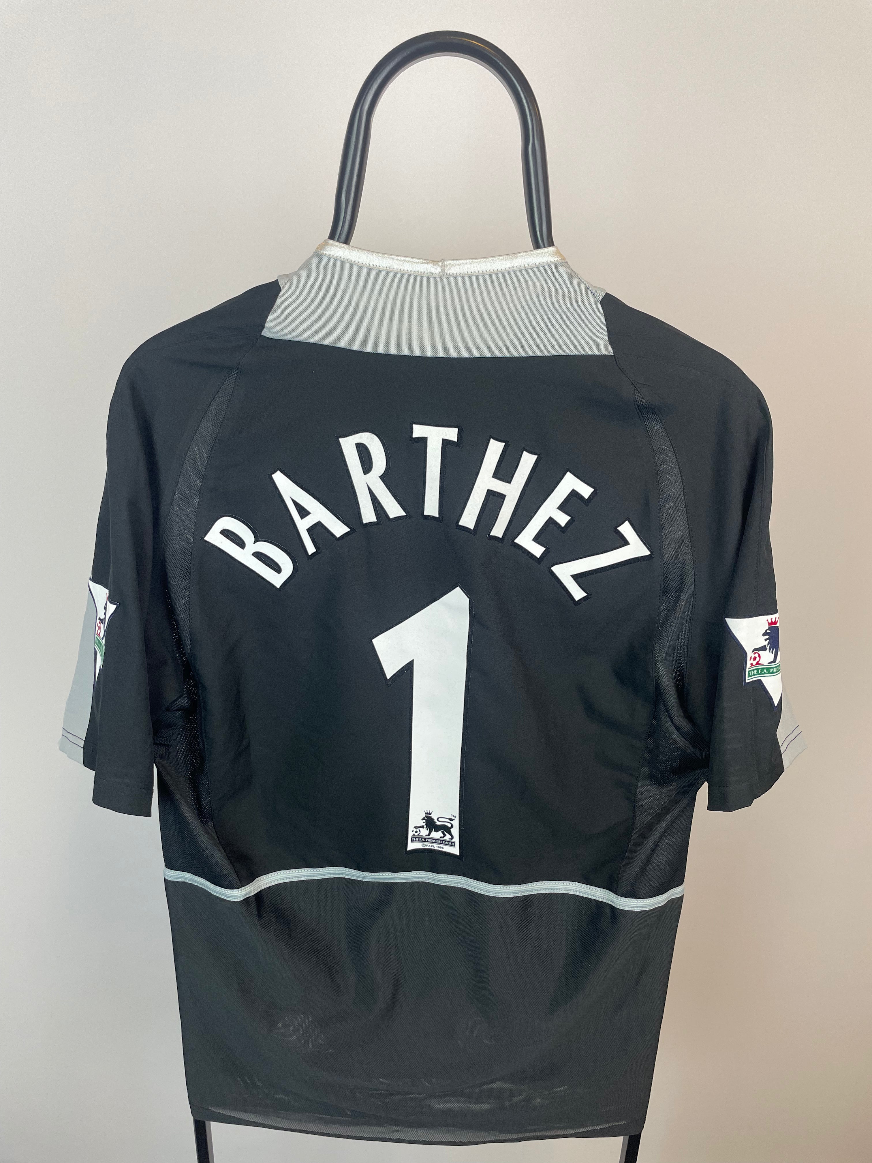 Barthez Manchester United Torwarttrikot 02/04 - Größe