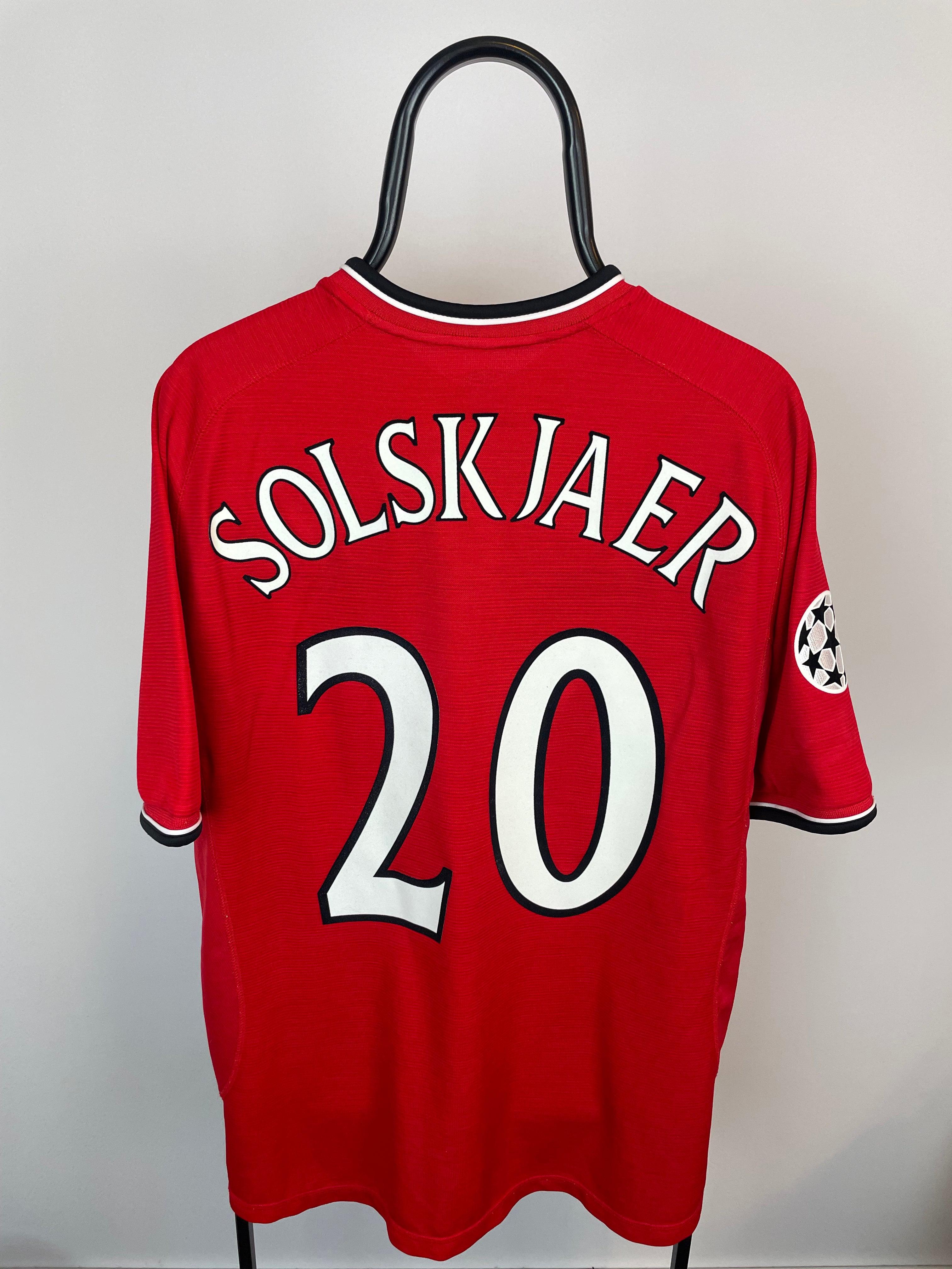 Ole Gunnar Solskjaer Manchester United Heimtrikot 00/02 - XL