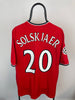 Ole Gunnar Solskjaer Manchester United Heimtrikot 00/02 - XL