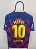 Lionel Messi Barcelona 19/20 hjemmebanetrøje - L