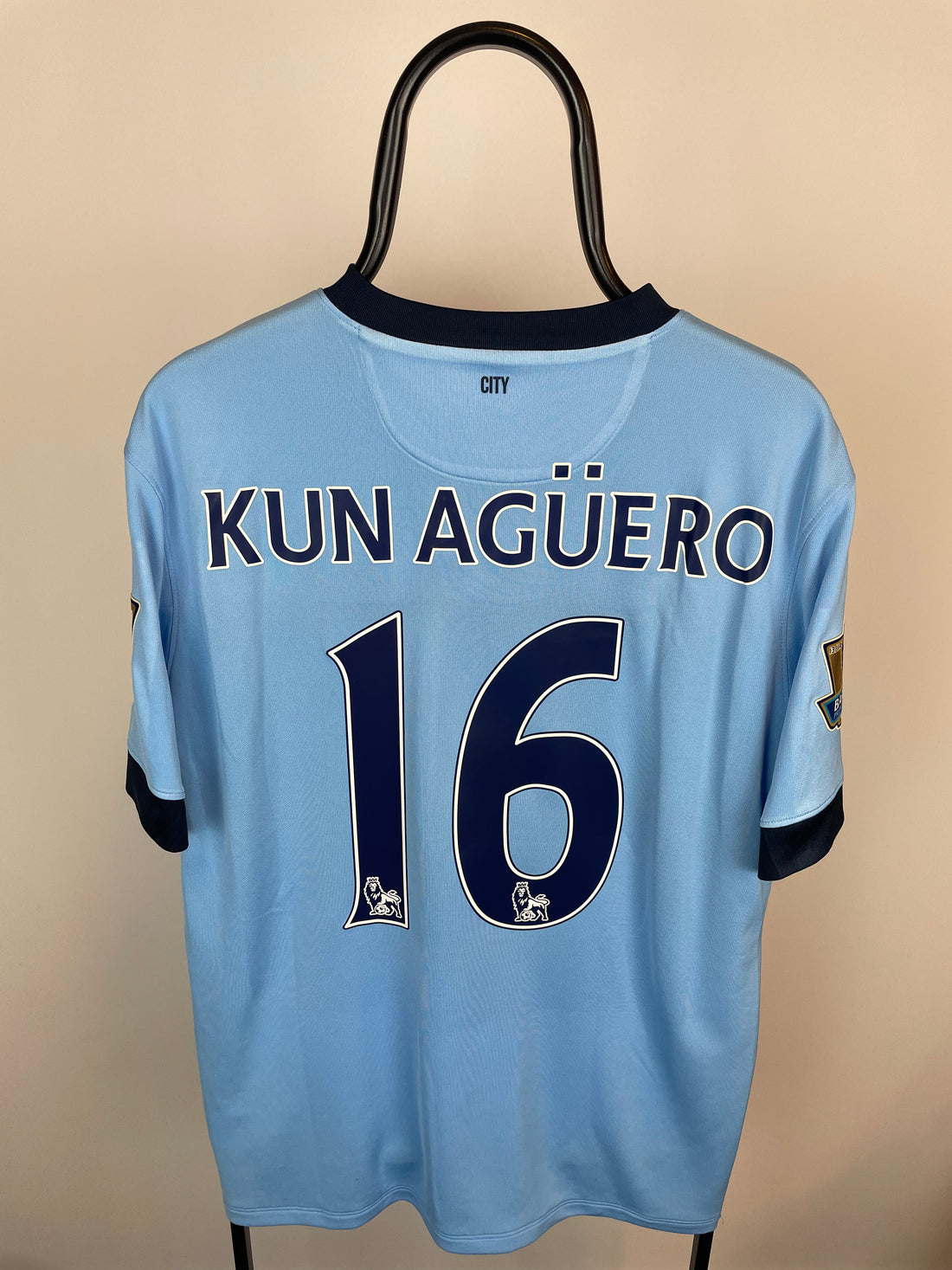Sergio Kun Agüero Manchester City Heimtrikot 14/15 - L