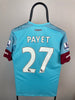 Dimitri Payet West Ham United Auswärtstrikot 15/16 - Größe