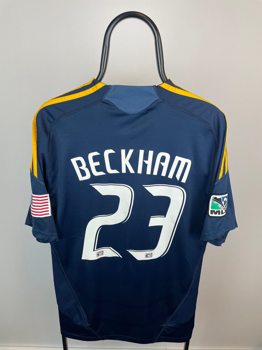 David Beckham LA Galaxy Auswärtstrikot 09/10 - Größe L