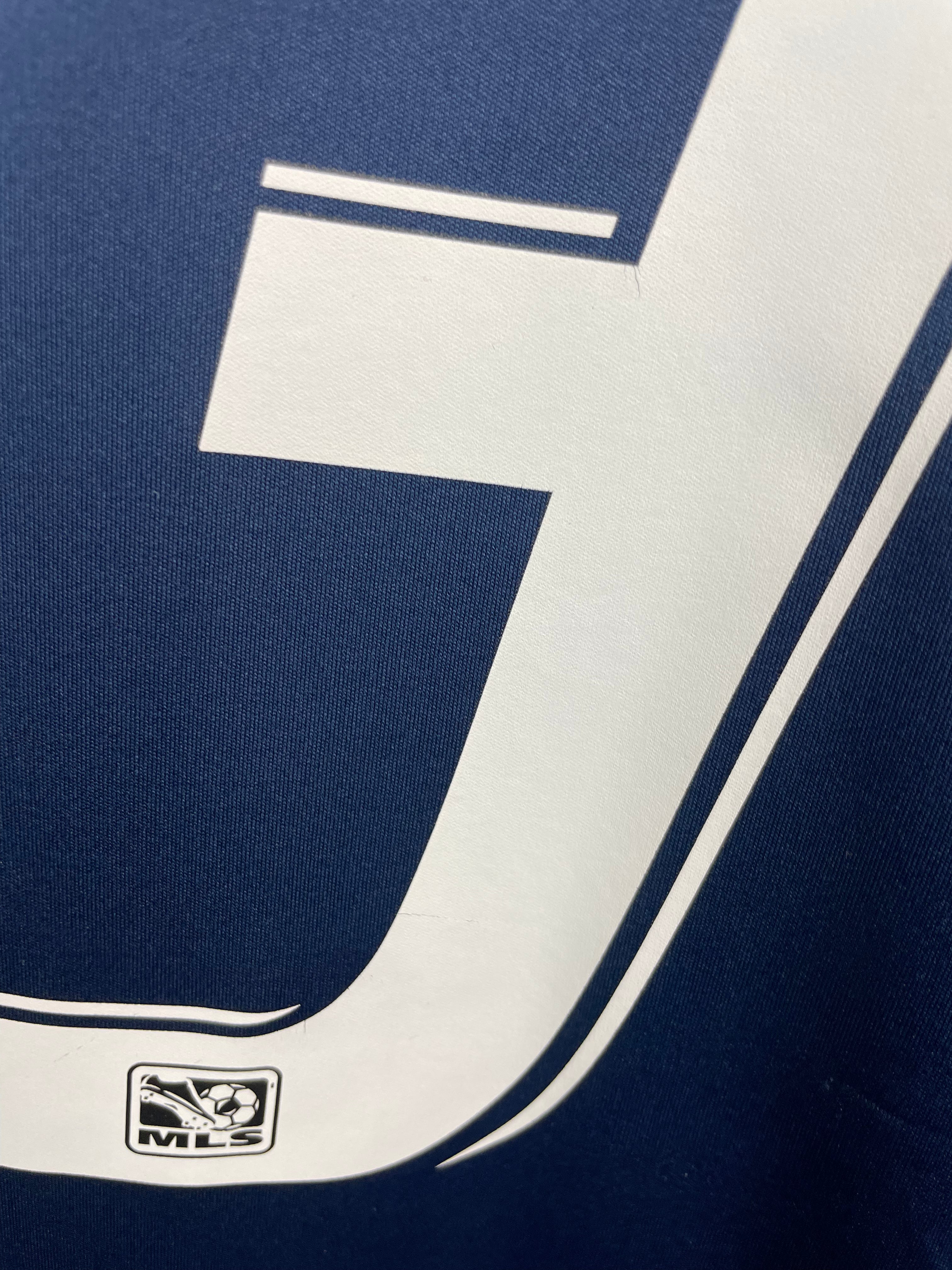 David Beckham LA Galaxy Auswärtstrikot 09/10 - Größe L