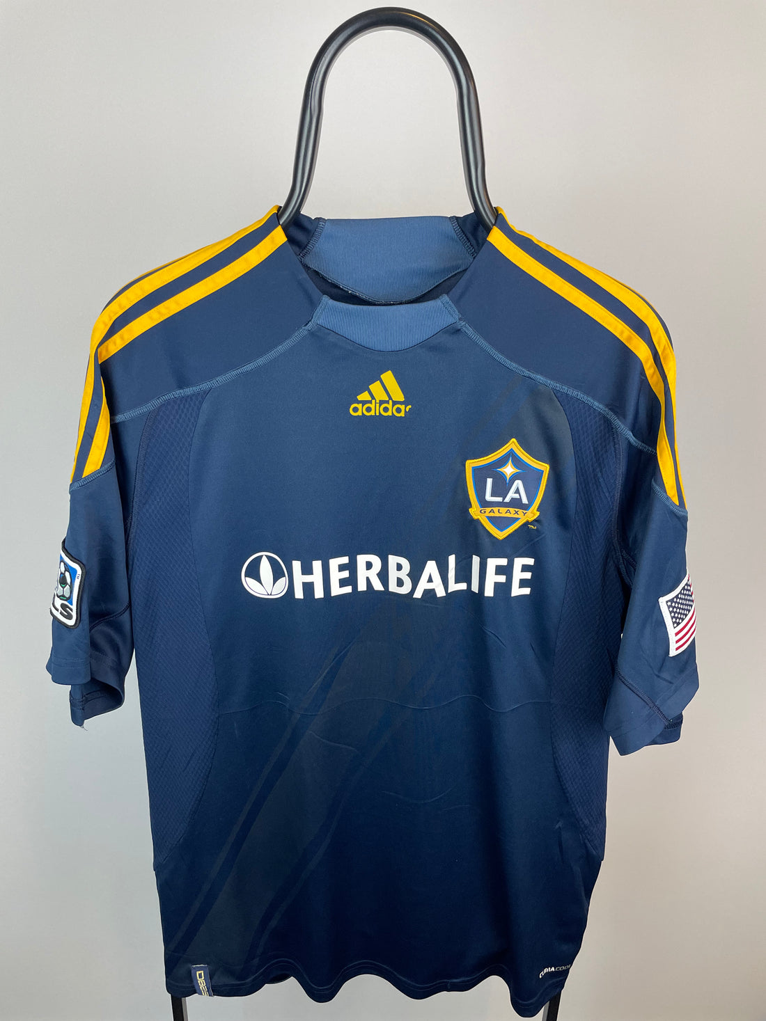 David Beckham LA Galaxy Auswärtstrikot 09/10 - Größe L