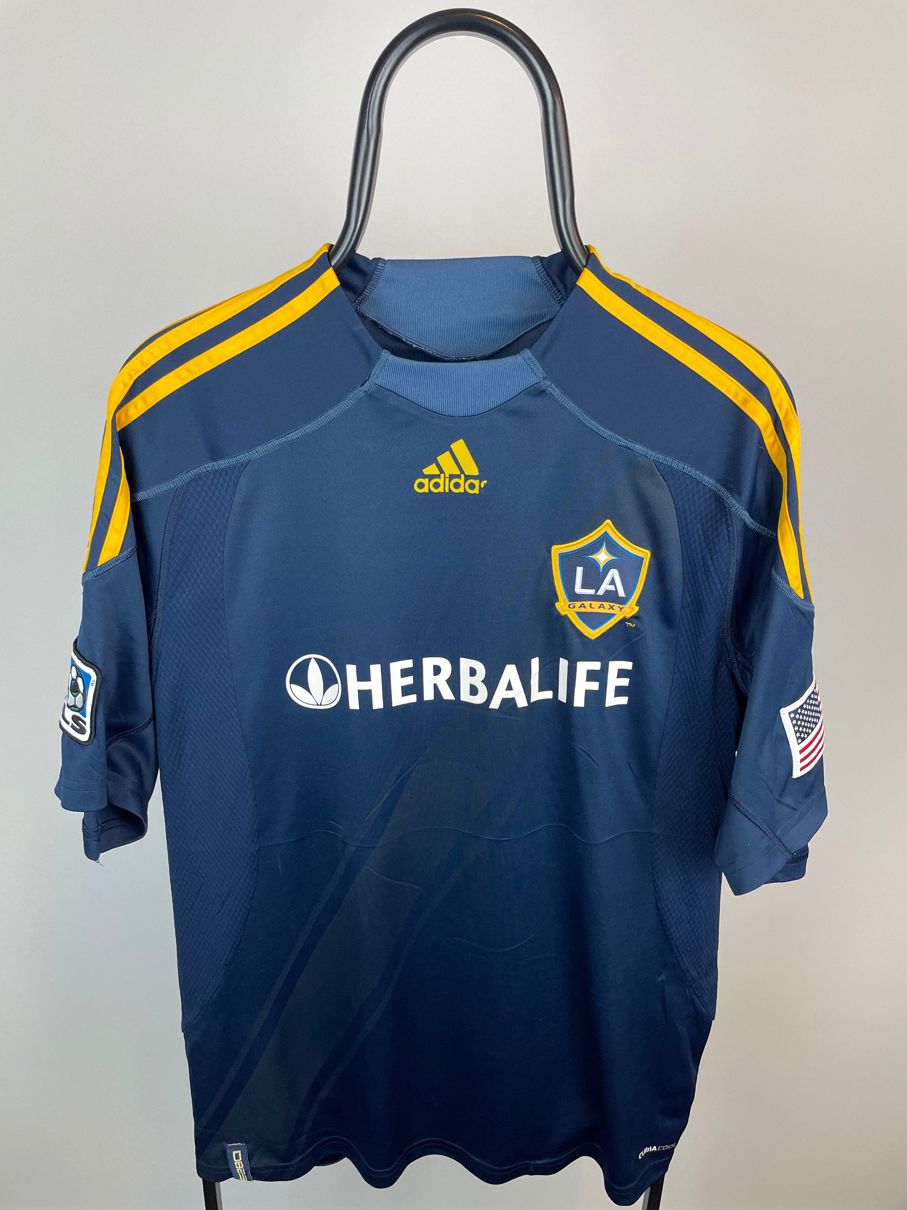 David Beckham LA Galaxy Auswärtstrikot 09/10 - Größe L