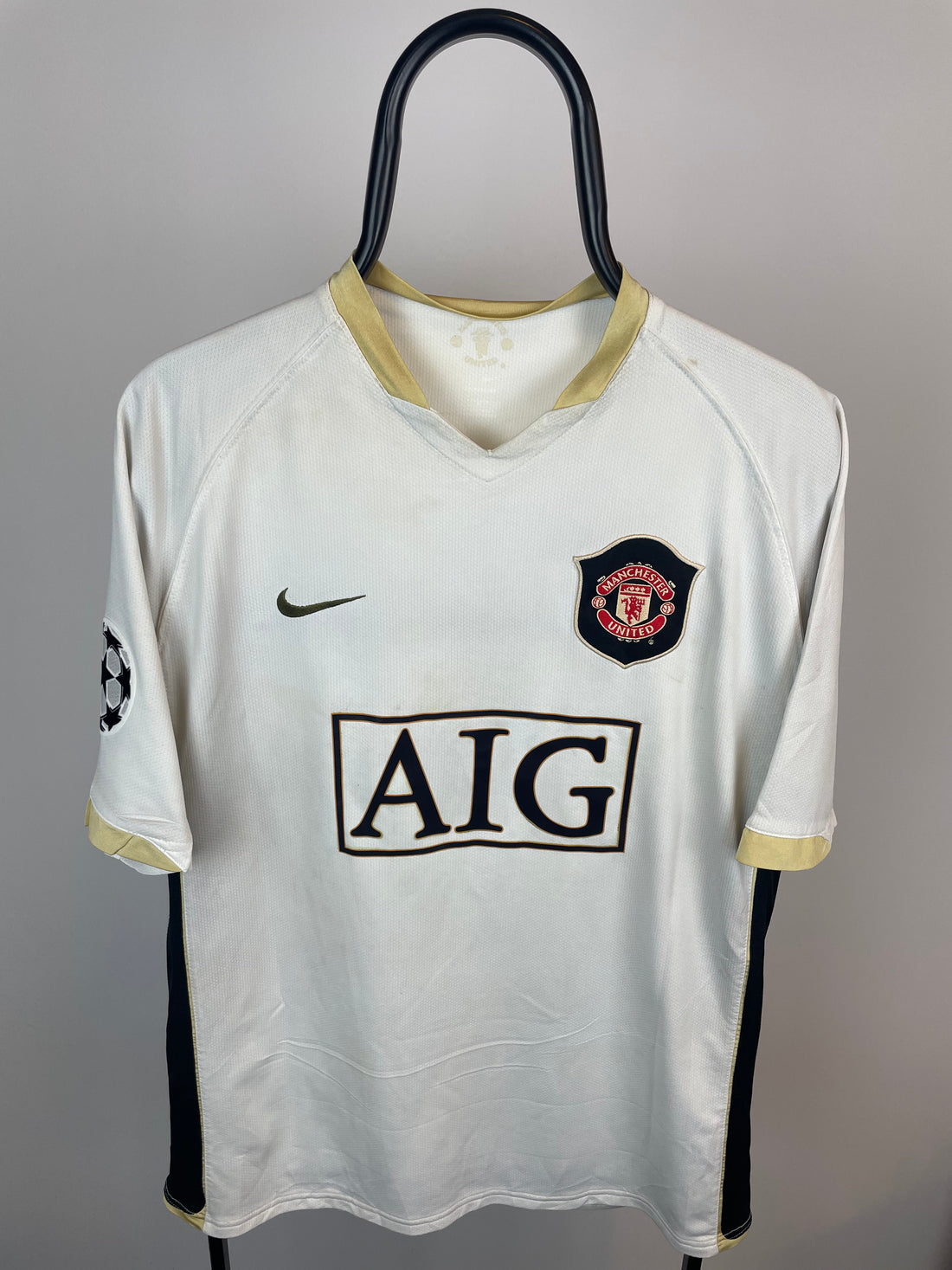 Cristiano Ronaldo Manchester United 06/07 udebanetrøje - L