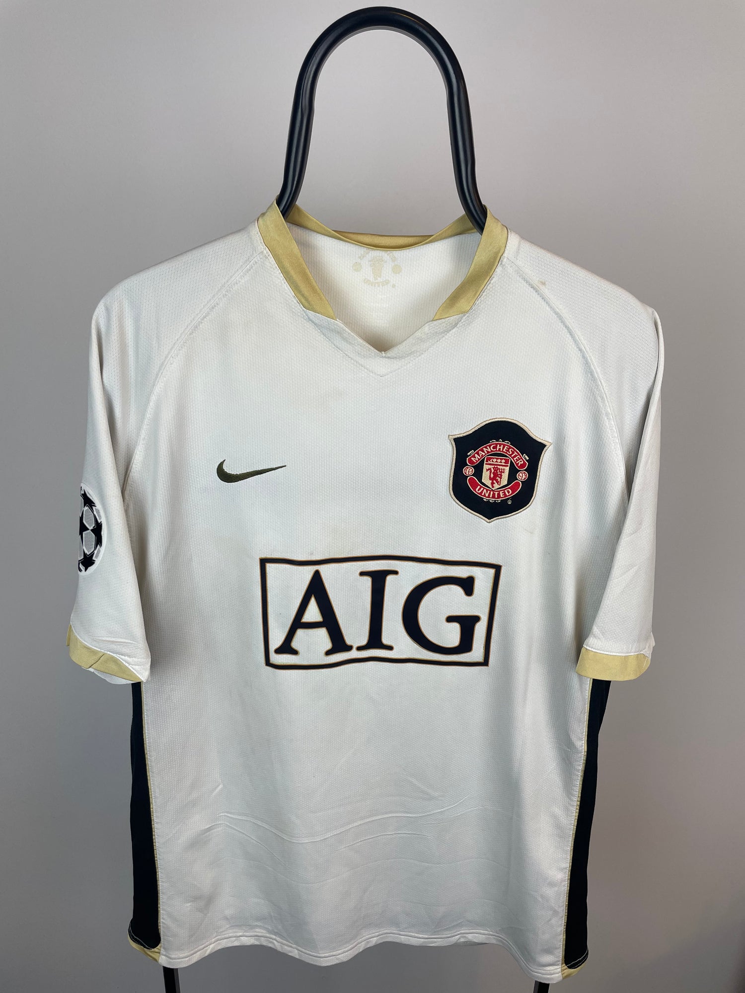 Cristiano Ronaldo Manchester United 06/07 udebanetrøje - L