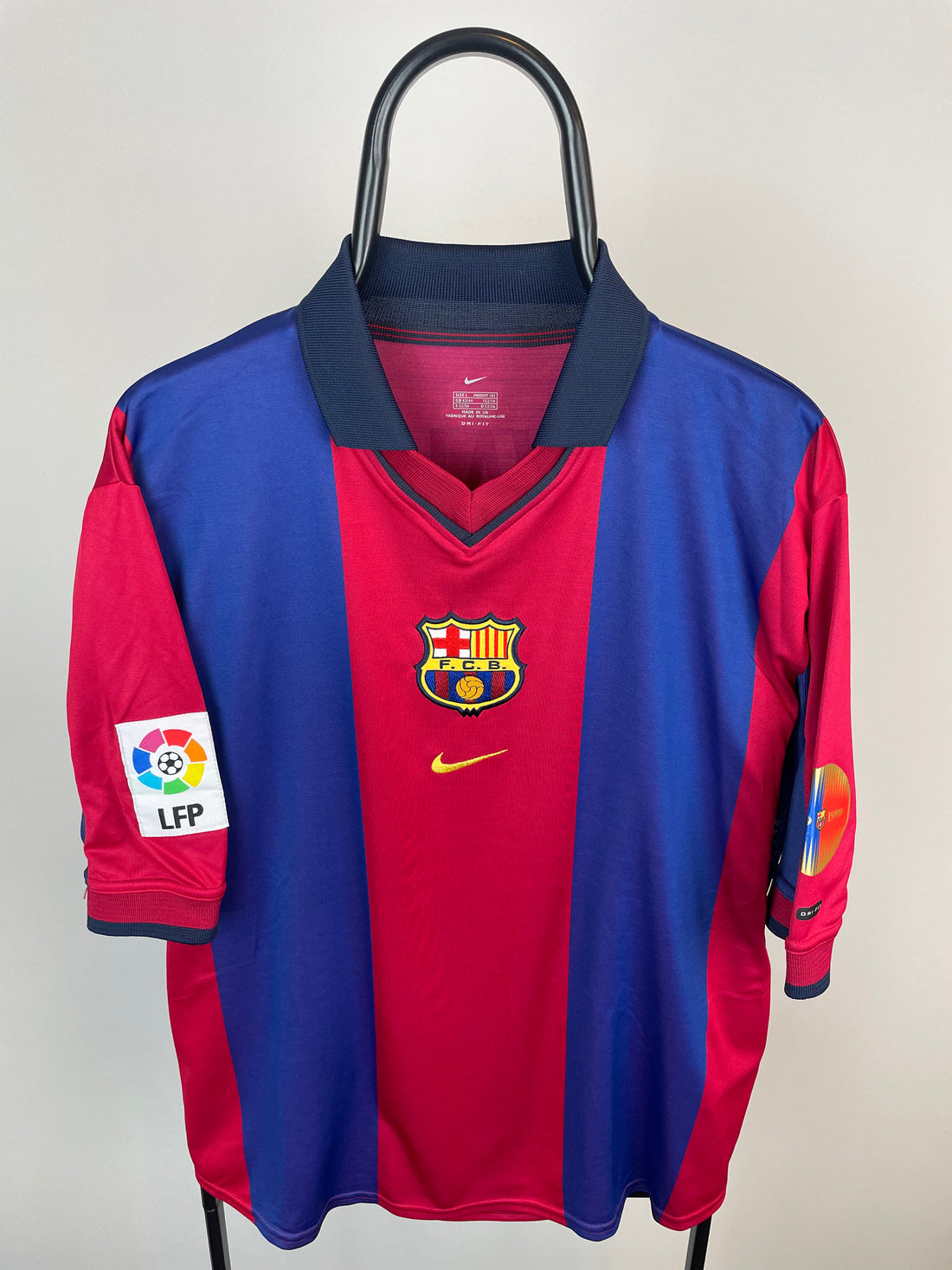 Rivaldo Barcelona 00/01 Heimtrikot – L