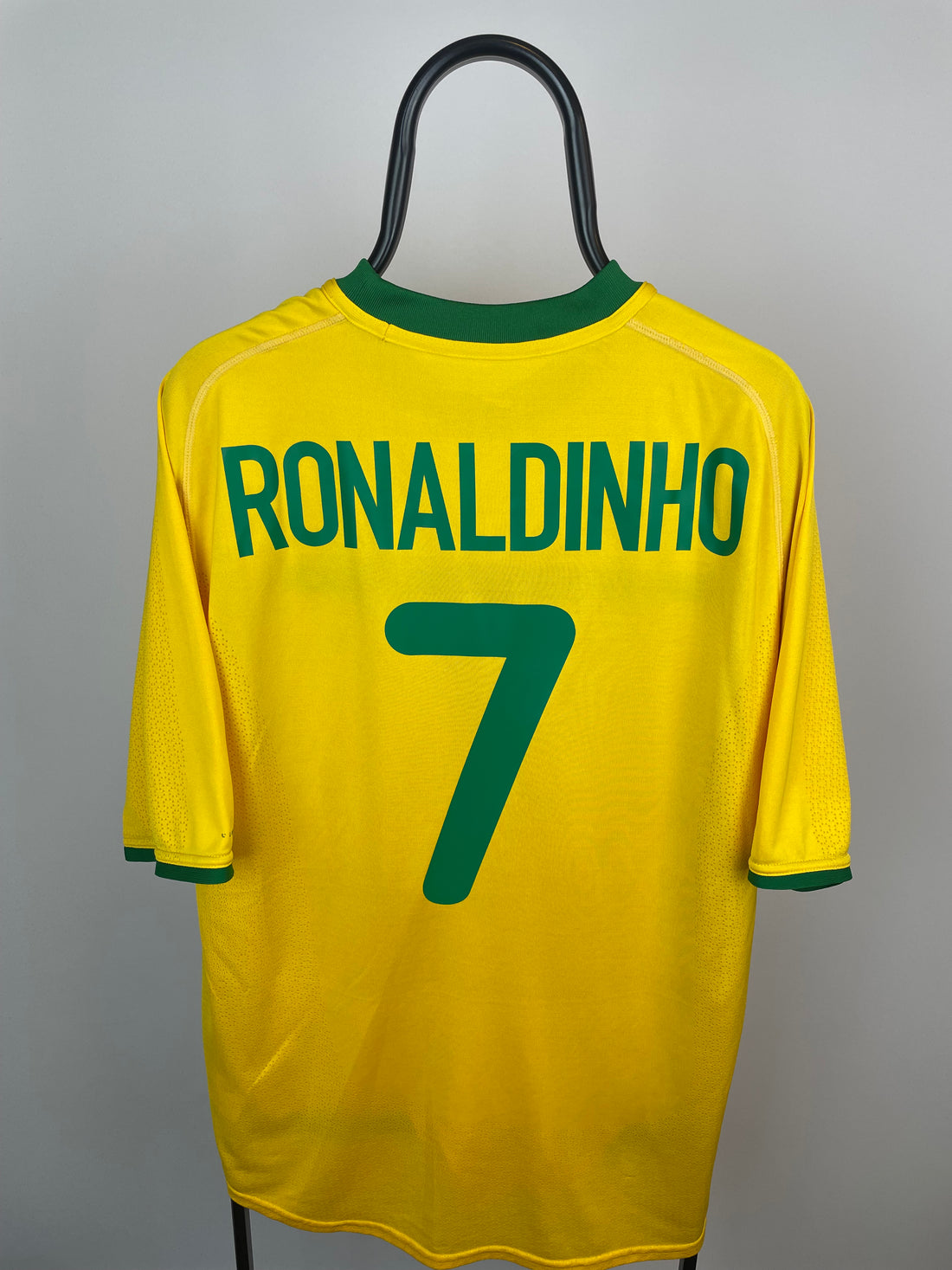 Ronaldinho Brasilien 00/02 hjemmebanetrøje - XL