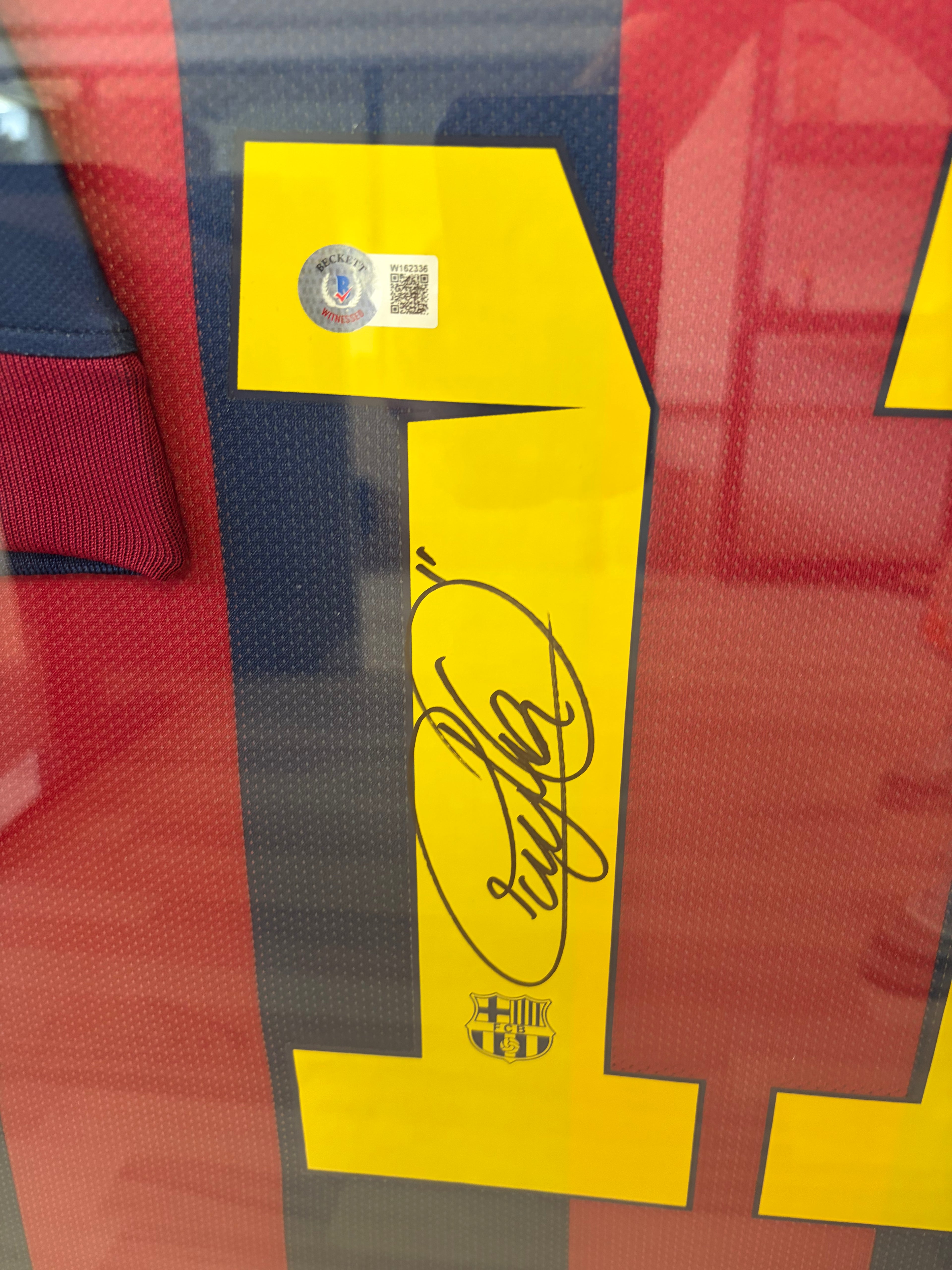 Neymar Barcelona 14/15 SIGNED