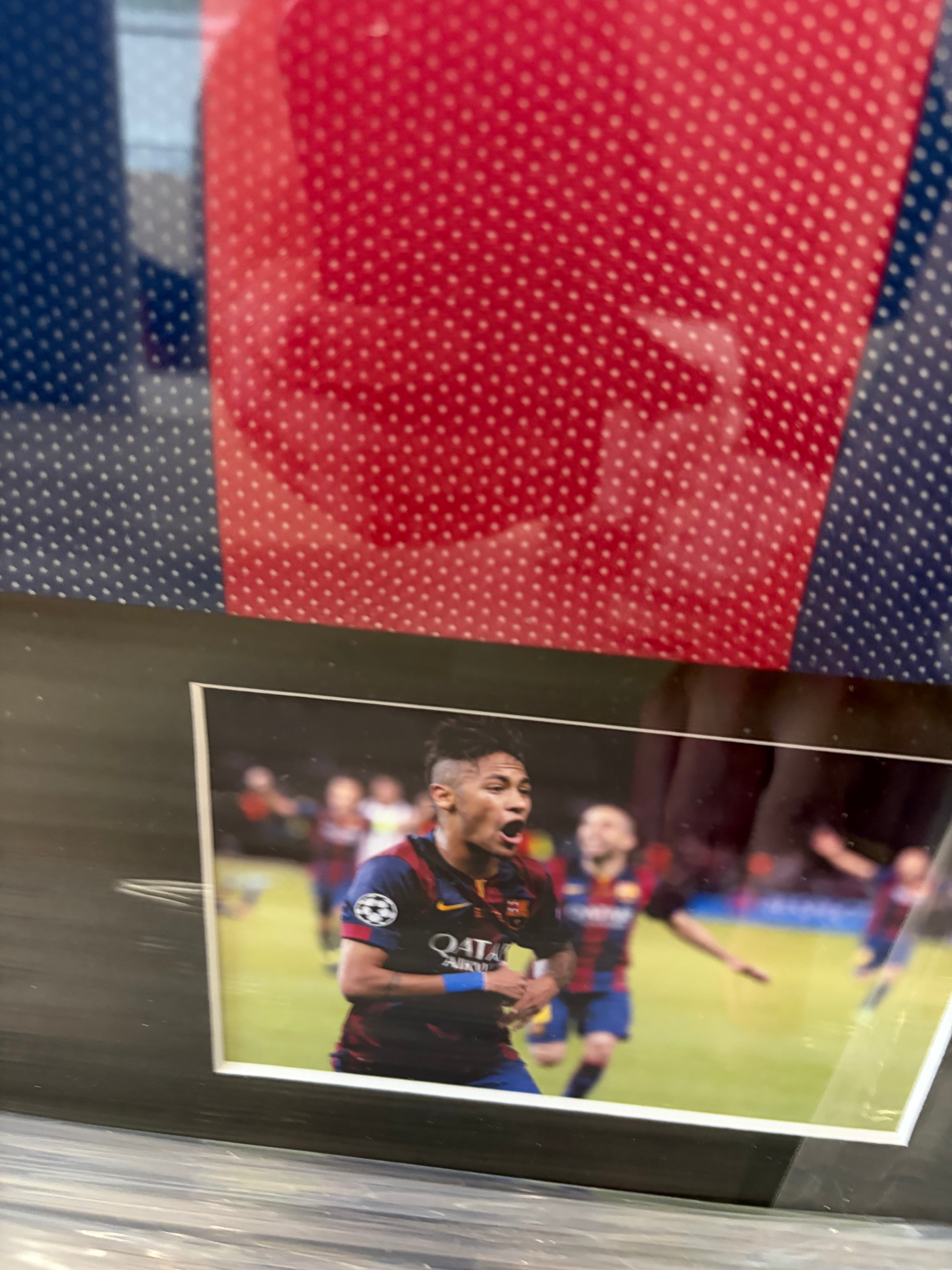 Neymar Barcelona 14/15 SIGNED