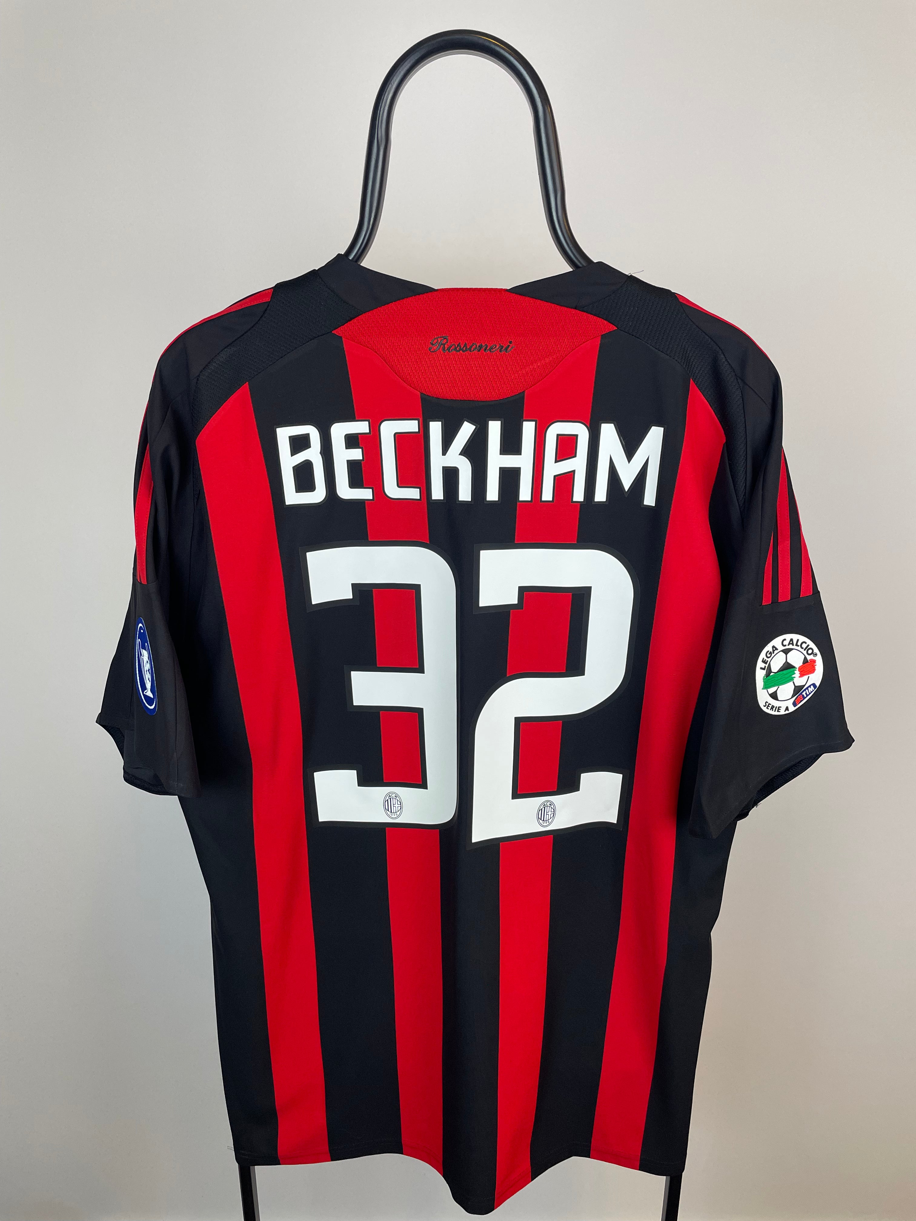 David Beckham AC Mailand Heimtrikot 08/09 - XL