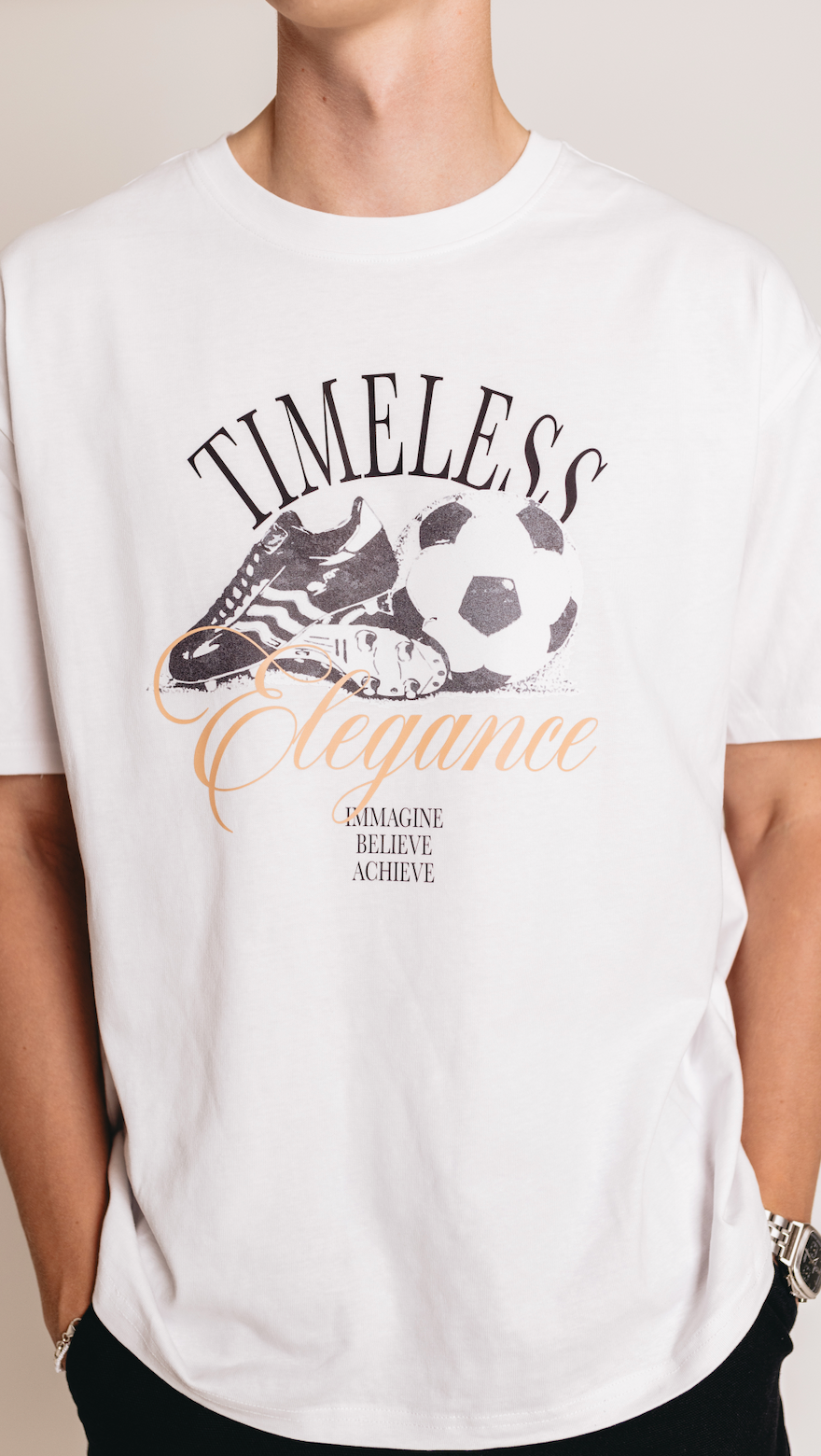 Zeitloses Oversize-T-Shirt