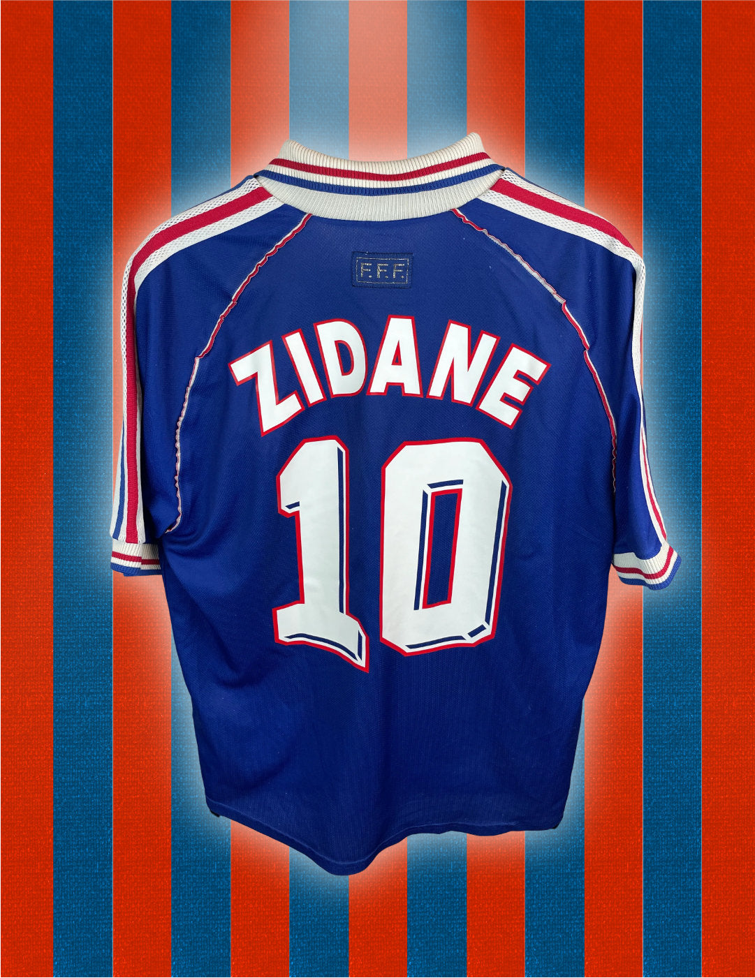 Zinedine Zidane Frankreich 98/00 Heimtrikot - L