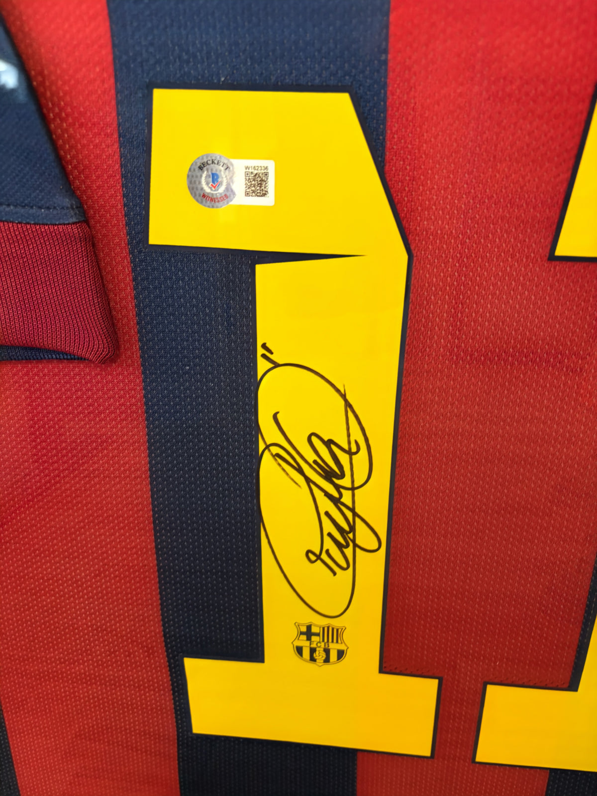 Neymar Barcelona 14/15 SIGNED