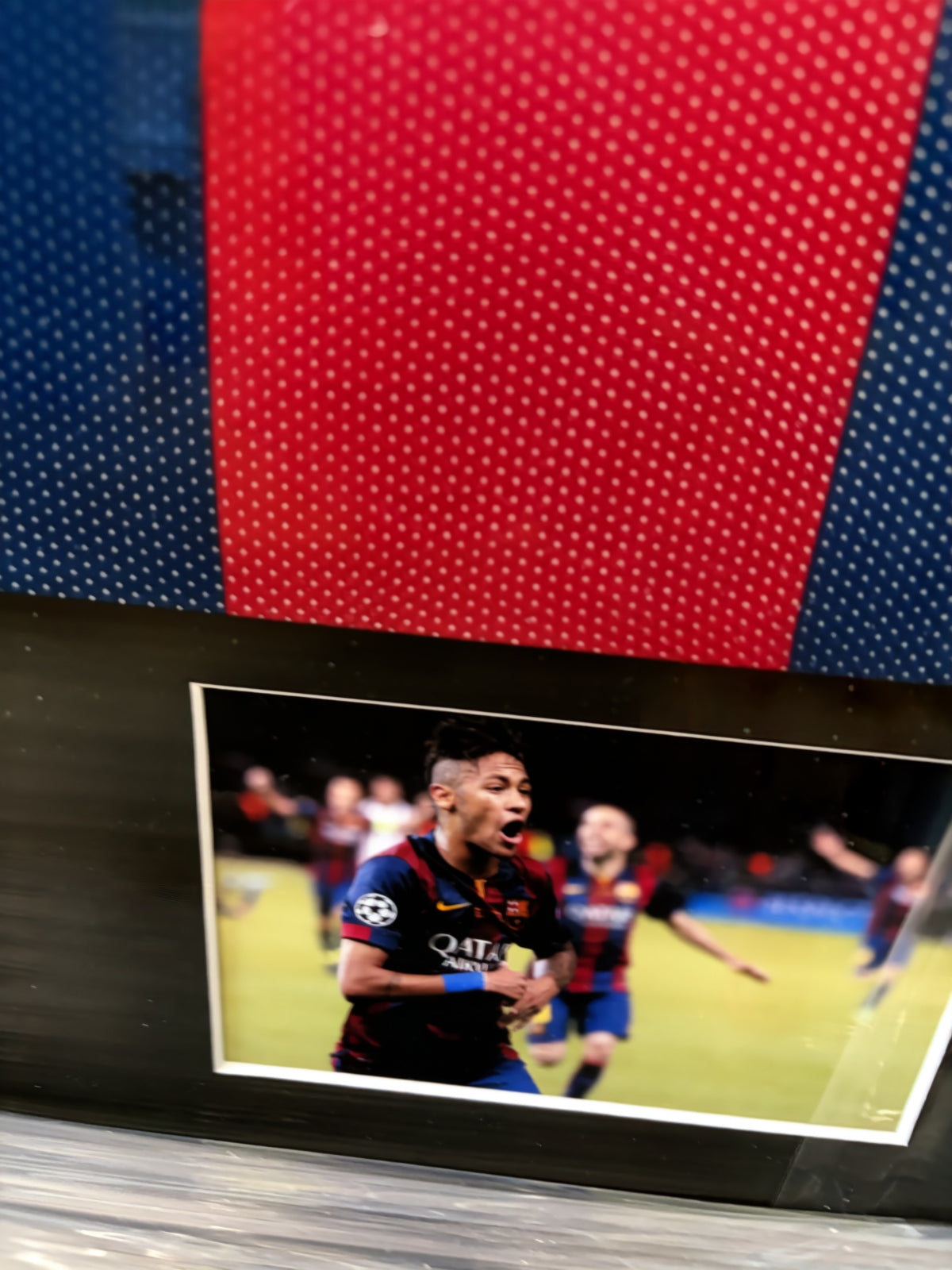 Neymar Barcelona 14/15 SIGNED